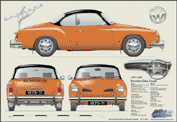 VW Karmann Ghia Coupe 1970-71